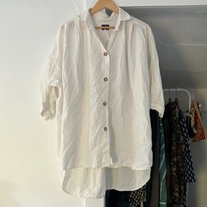 Esby chelle top in white